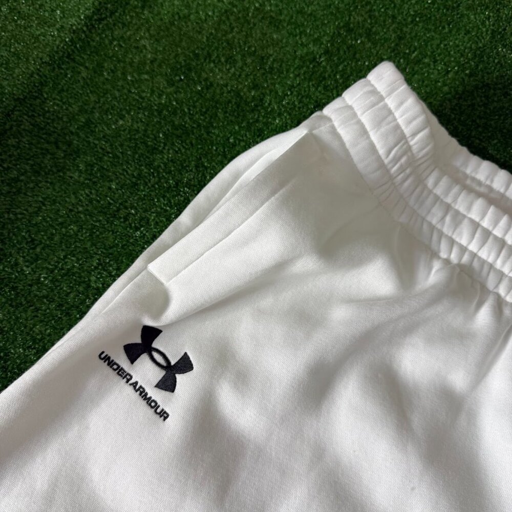 Under Armour Essential Fleece Solid White Jogger … - image 7
